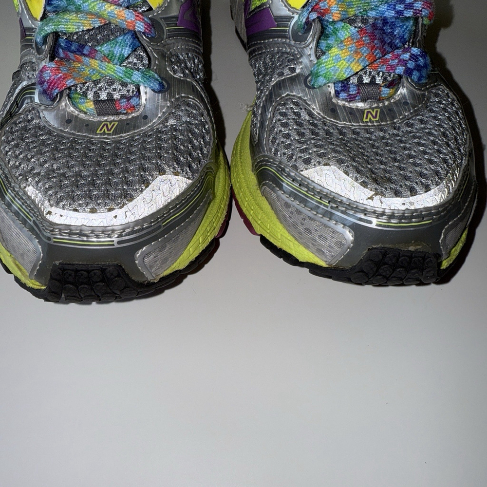 New Balance Womens 860 V3 W860YG3 Multicolor Running Shoes Sneakers Size 11 A3 - Picture 3 of 9